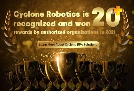 Cyclone Robotics is reognized and won 20+rewards by authorized prganization in 2021